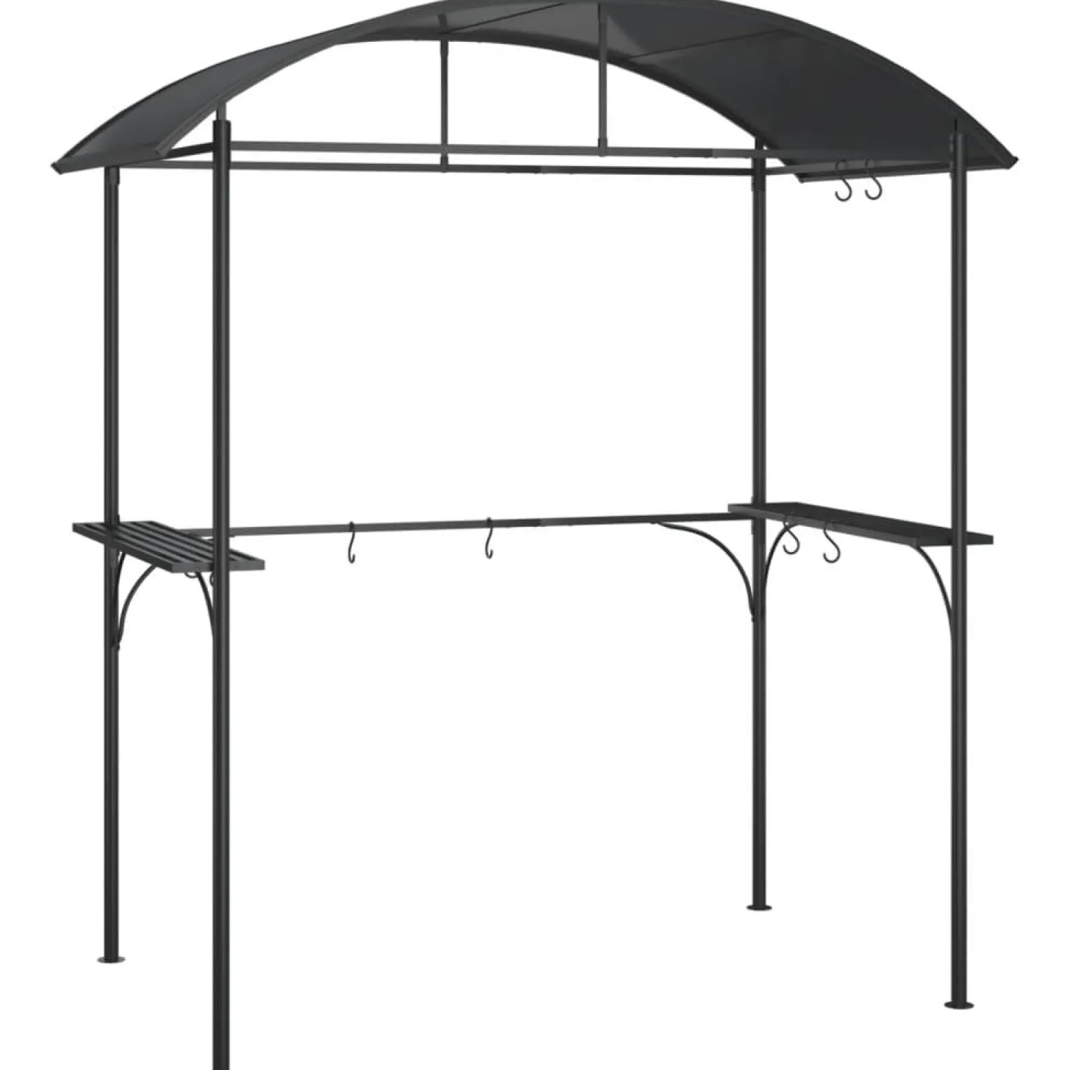 Altana Nad Grill Zadaszenie Nad Grill Antracytowe 220x115x230 cm