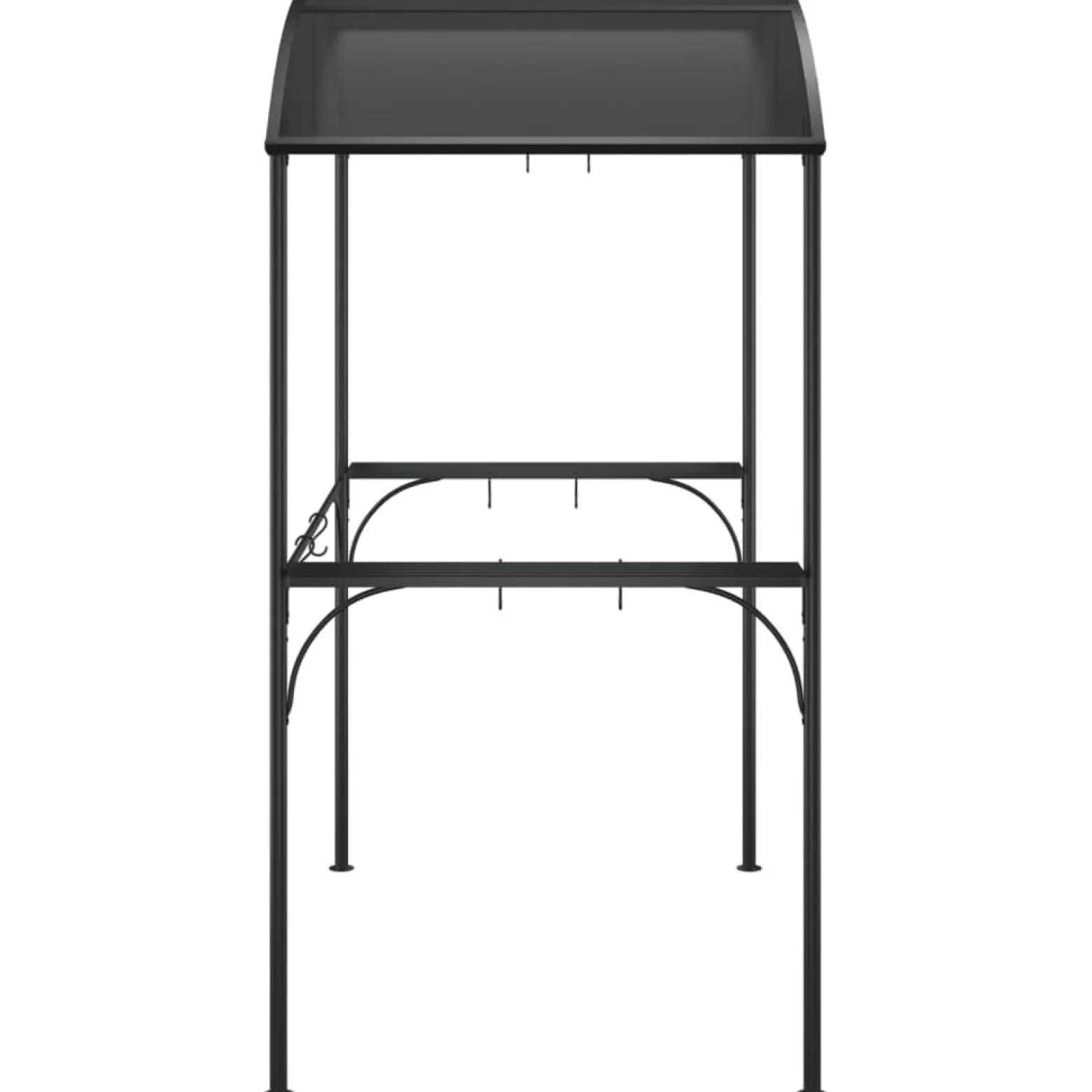 Altana Nad Grill Zadaszenie Nad Grill Antracytowe 220x115x230 cm