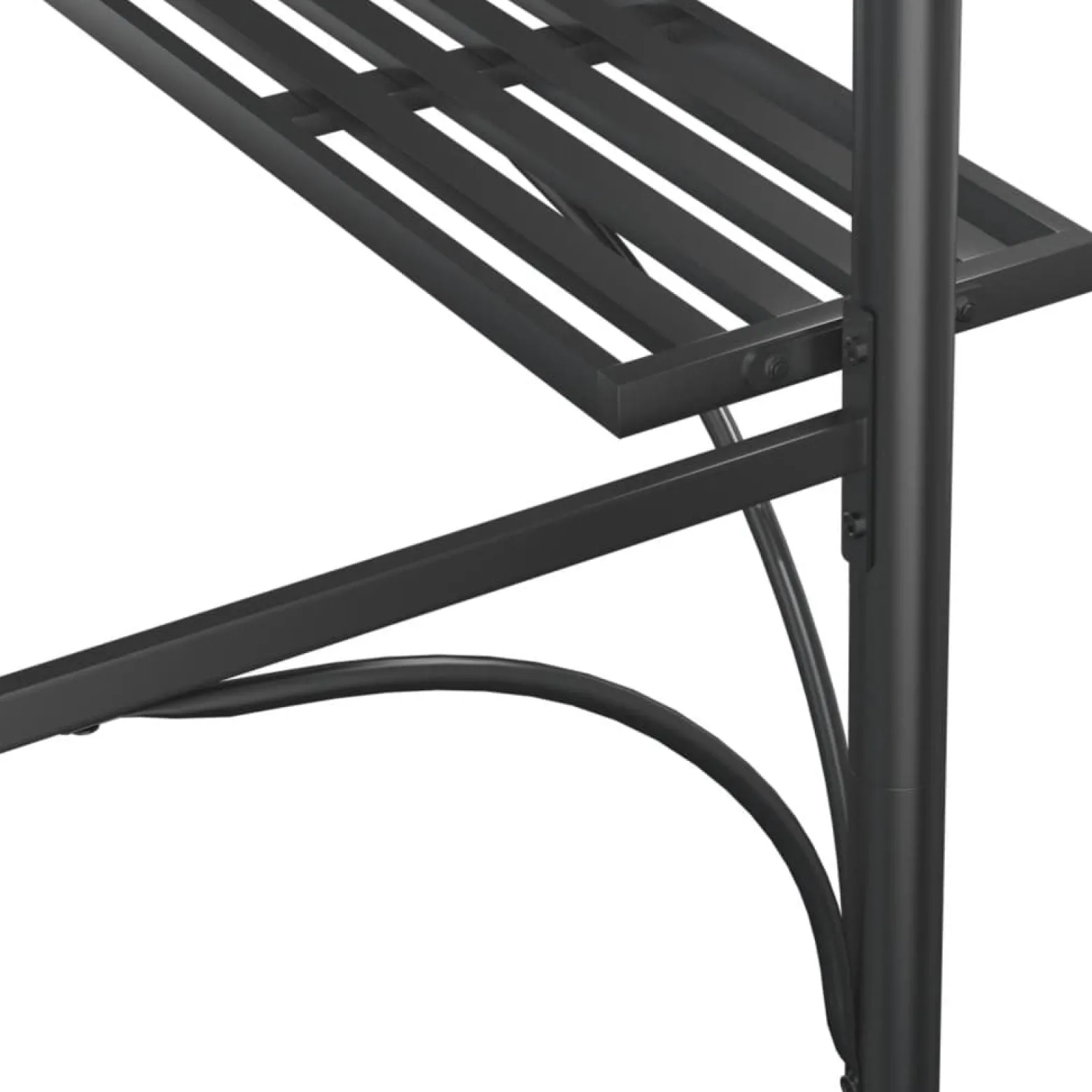 Altana Nad Grill Zadaszenie Nad Grill Antracytowe 220x115x230 cm