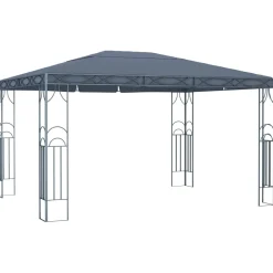 Altana Antracyt 400 x 300 cm Tkanina vidaXL