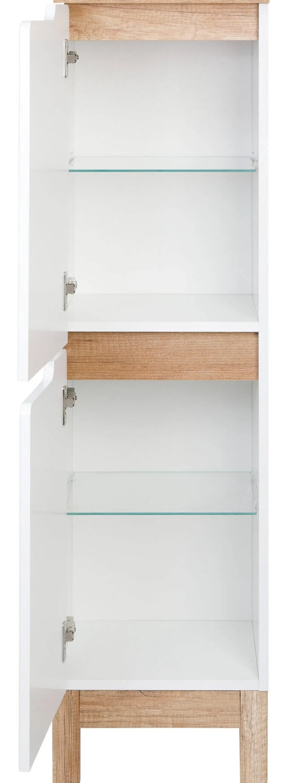 Astor Półsłupek 35 cm Spek Biały Połysk