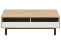 Ława Gap 110x60 dąb artisan/biały