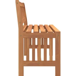 Ławka ogrodowa Brąz 110 x 45 x 77 cm Drewno vidaXL