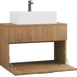 Łazienka BUSTIN LED biały laminat