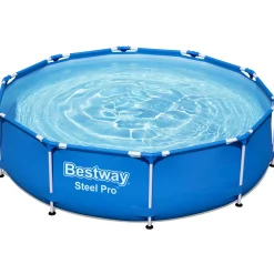 Basen rozporowy ze stelażem Steel Pro 305 x 76 cm 4678 l BESTWAY