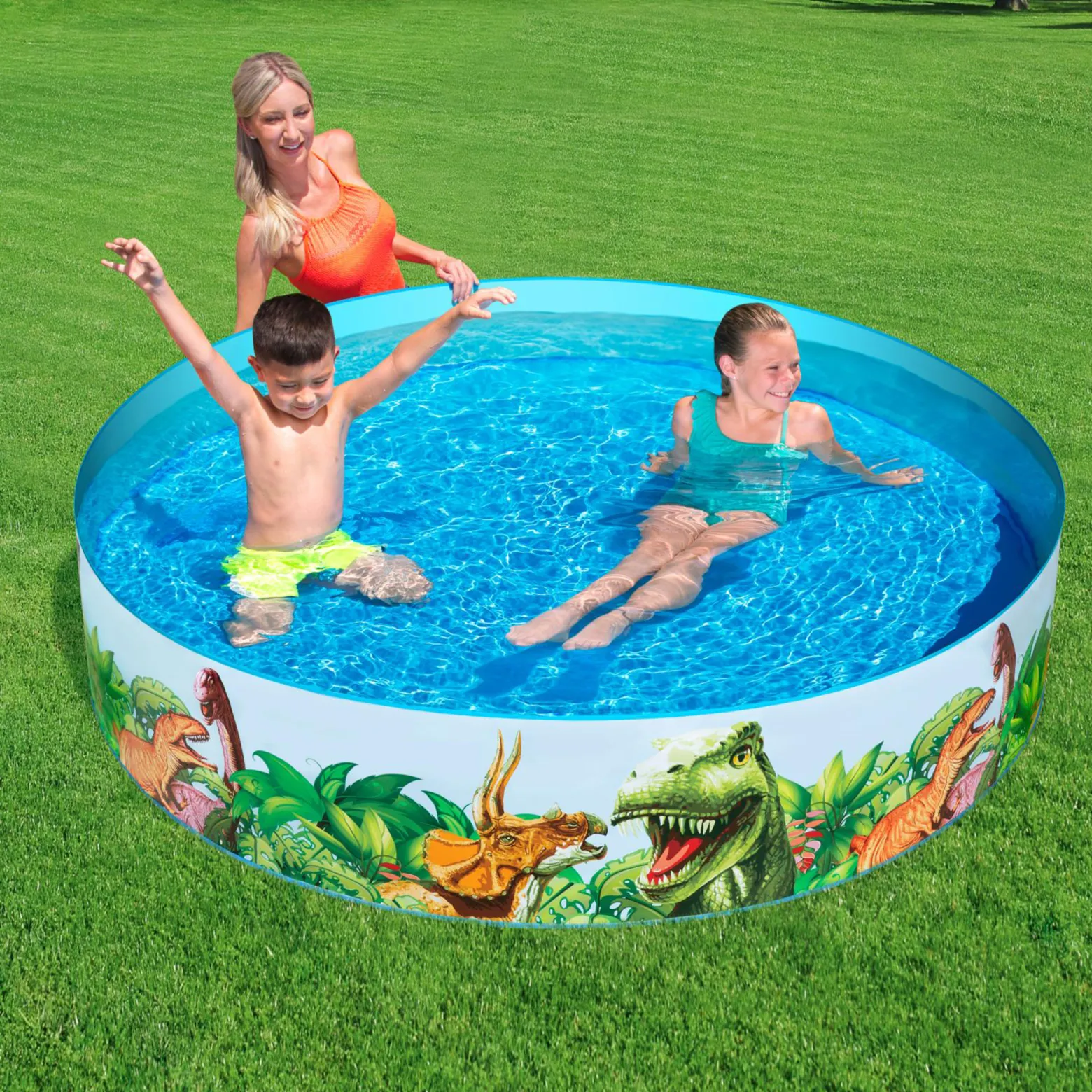 Basen rozporowy Dinosaurous 183 x 38 cm 749 l BESTWAY