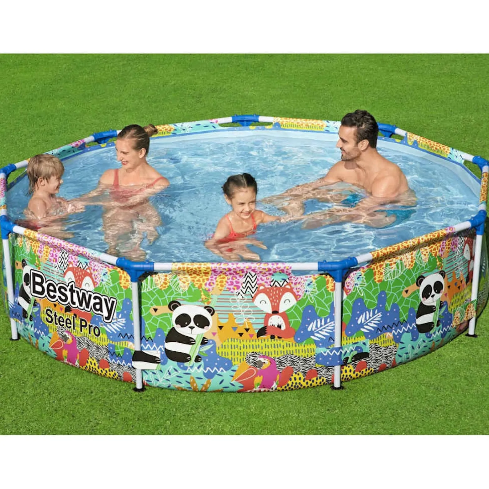 Basen stelażowy ogrodowy 274x66 Bestway zestaw 4w1