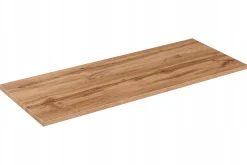 BIAŁA Szafka Pod Umywalkę 120 cm Blat WOTAN Wisząca MADIS