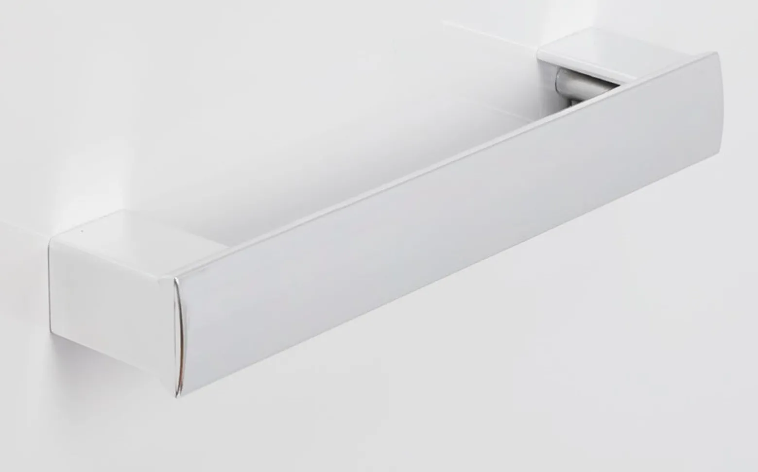 Biały Zestaw do Łazienki Stojący 55cm 6 Elementów Lupo