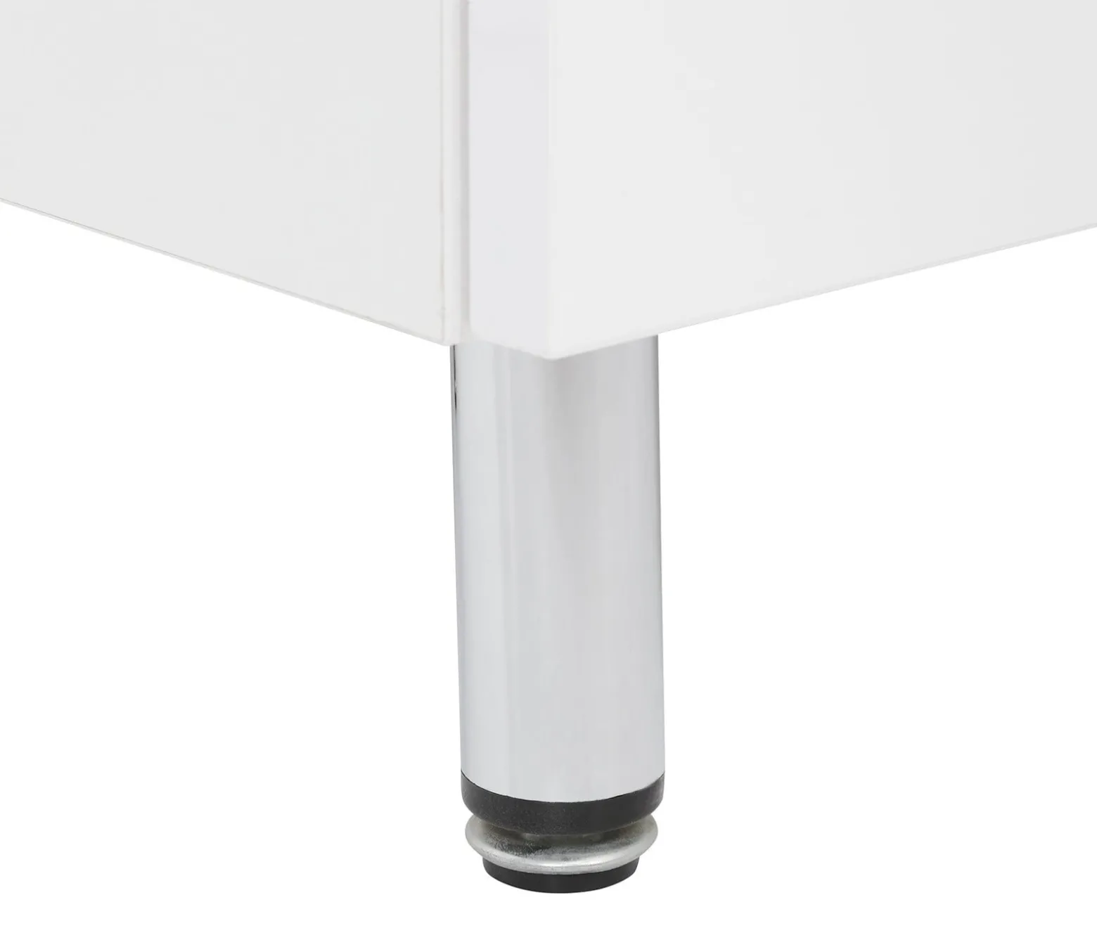 Biały Zestaw do Łazienki Stojący 55cm 6 Elementów Lupo