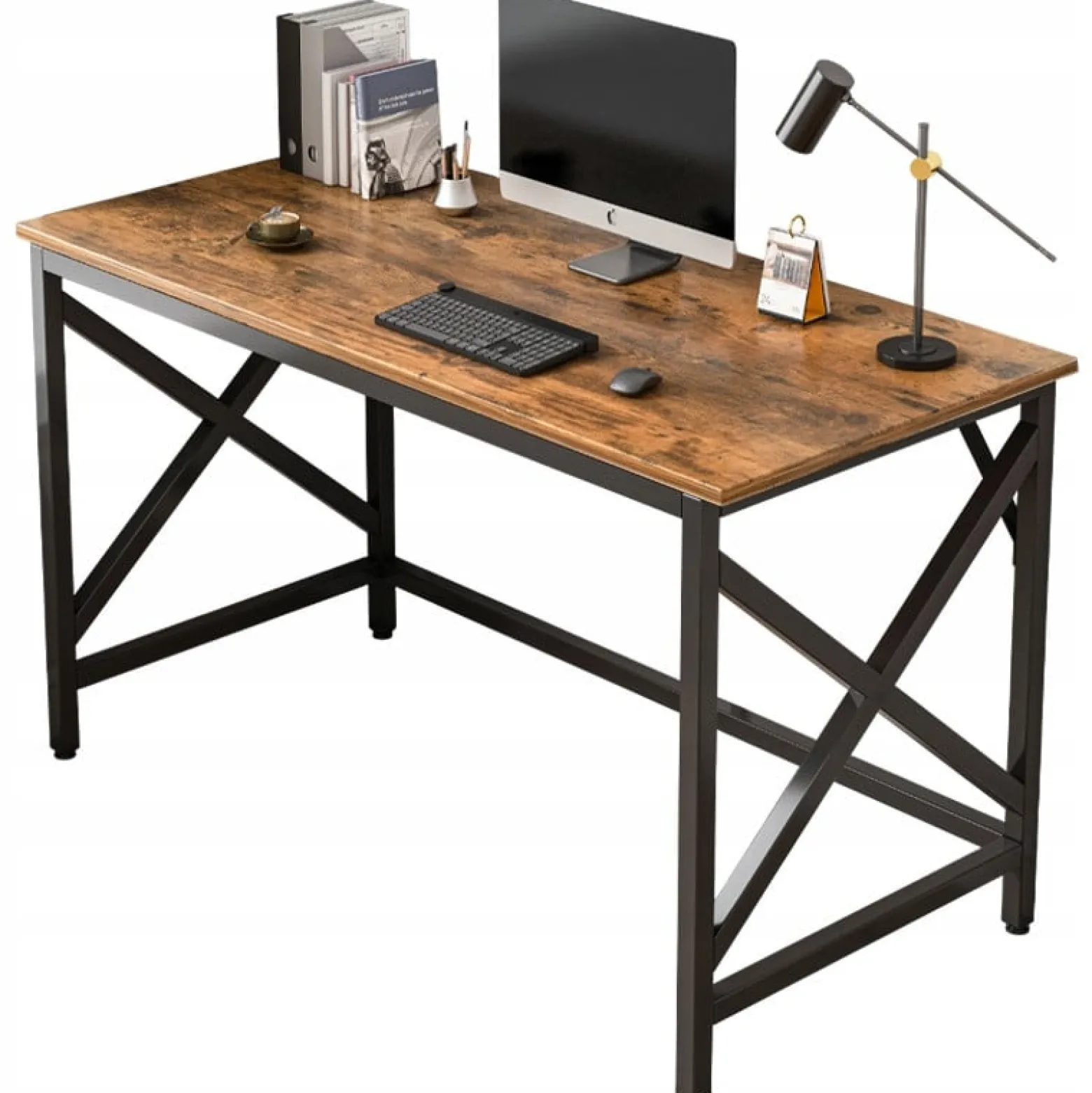 Biurko komputerowe w stylu rustykalnym 120cm