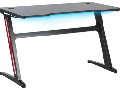 Biurko gamingowe LED 120x60 RGB czarne