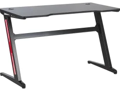 Biurko gamingowe LED 120x60 RGB czarne