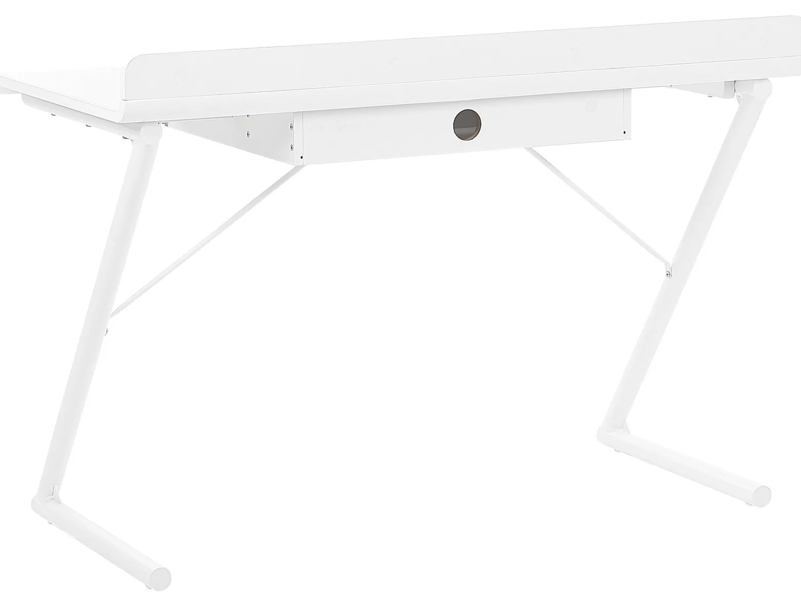 Biurko jasne drewno 120x60 bałe