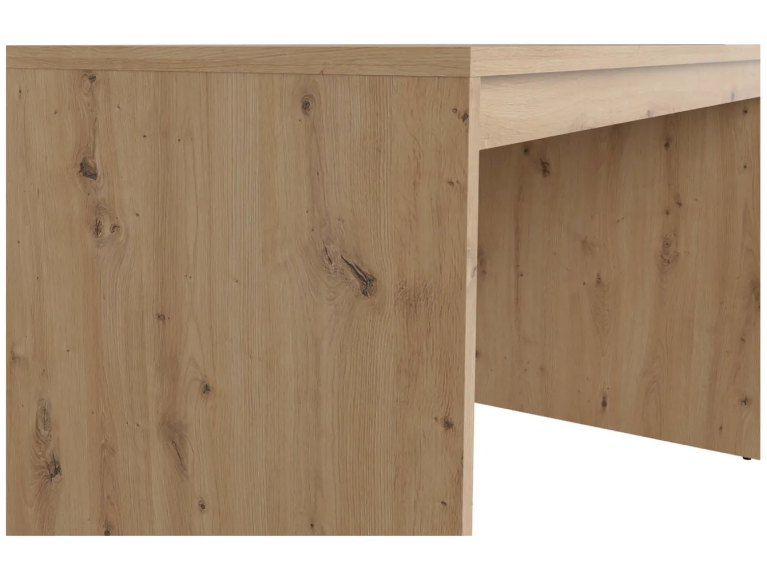Biurko Space Office 120 cm dąb artisan