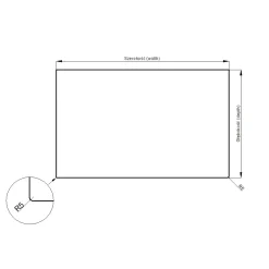 Blat łazienkowy HPL do szafki 70cm 71×40cm Cream Navona (K367PH)