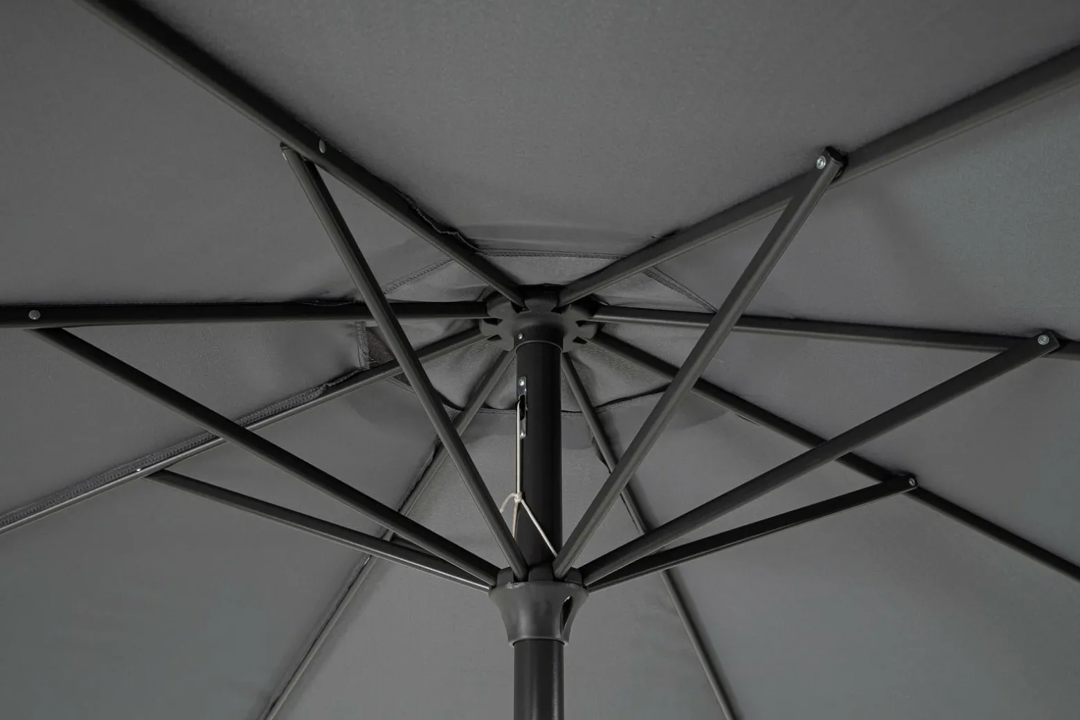 Bolzano Katan Parasol basenowy okrągły Ø300 szary aluminiowy