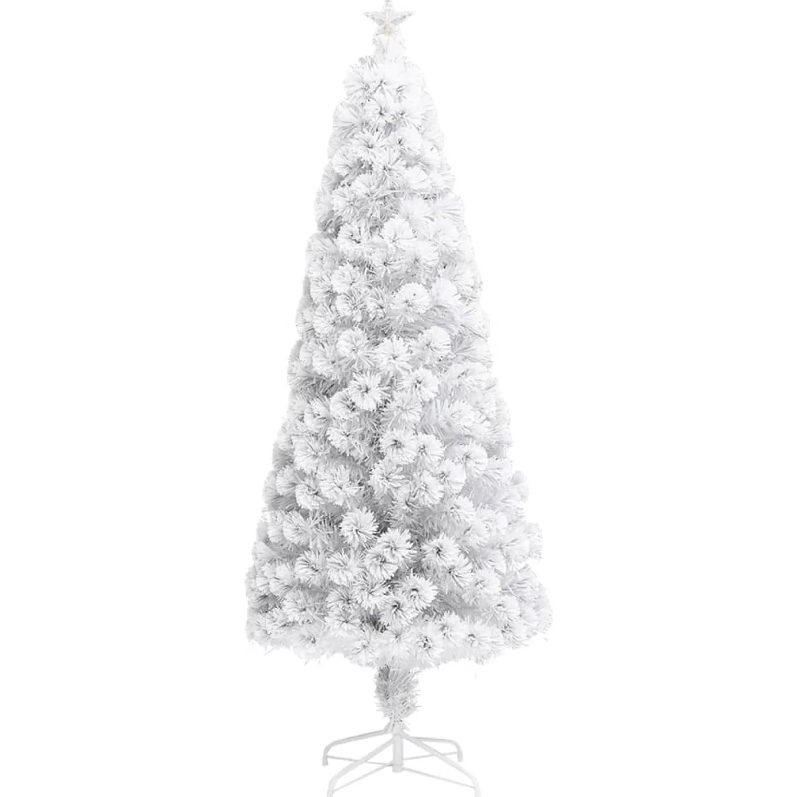 Choinka Biały 240 x 105 cm vidaXL