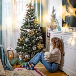 Choinka sztuczna Diamentowa Sosna 180 cm Piękna