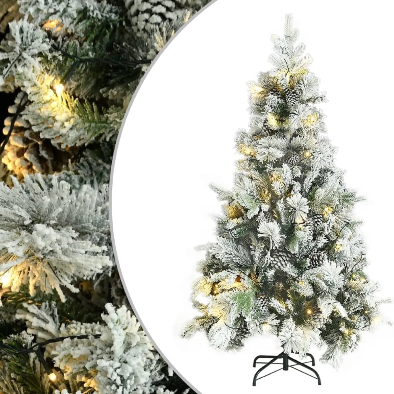 Choinka Zielony 195 x 95 cm vidaXL