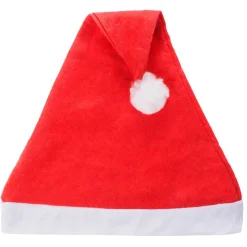 Czapka Mikołaja 10 szt. mikołajki strój czerwona