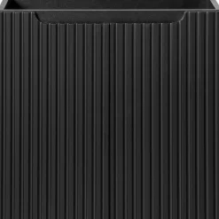CZARNA szafka łazienkowa z umywalką 60 cm NOVA BLACK 82-60