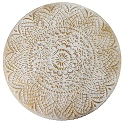 DAZ Patera dekoracyjna 30x30x6cm mandala pozłacana