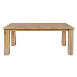 Dębowy stół z litego drewna THOR 140 x 80
