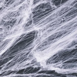 Dekoracja na Halloween pajęczyna z 2 pająkami sieć 3,5 m