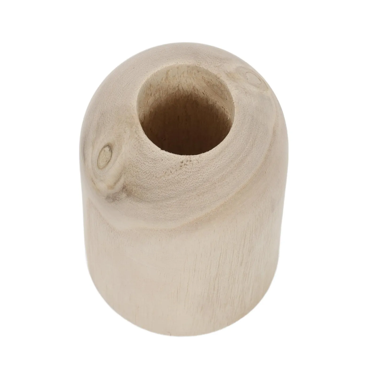 Dekoracja, wazon drewniany Pure