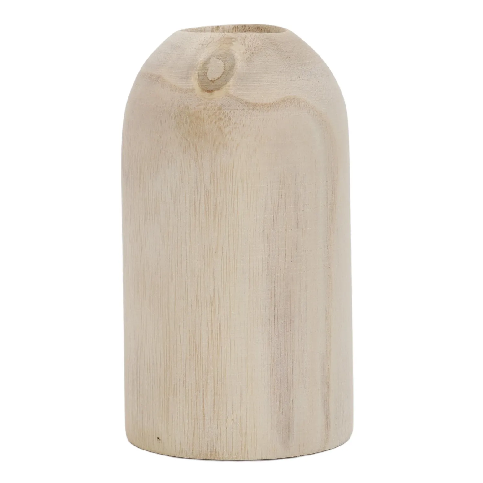 Dekoracja, wazon drewniany Pure
