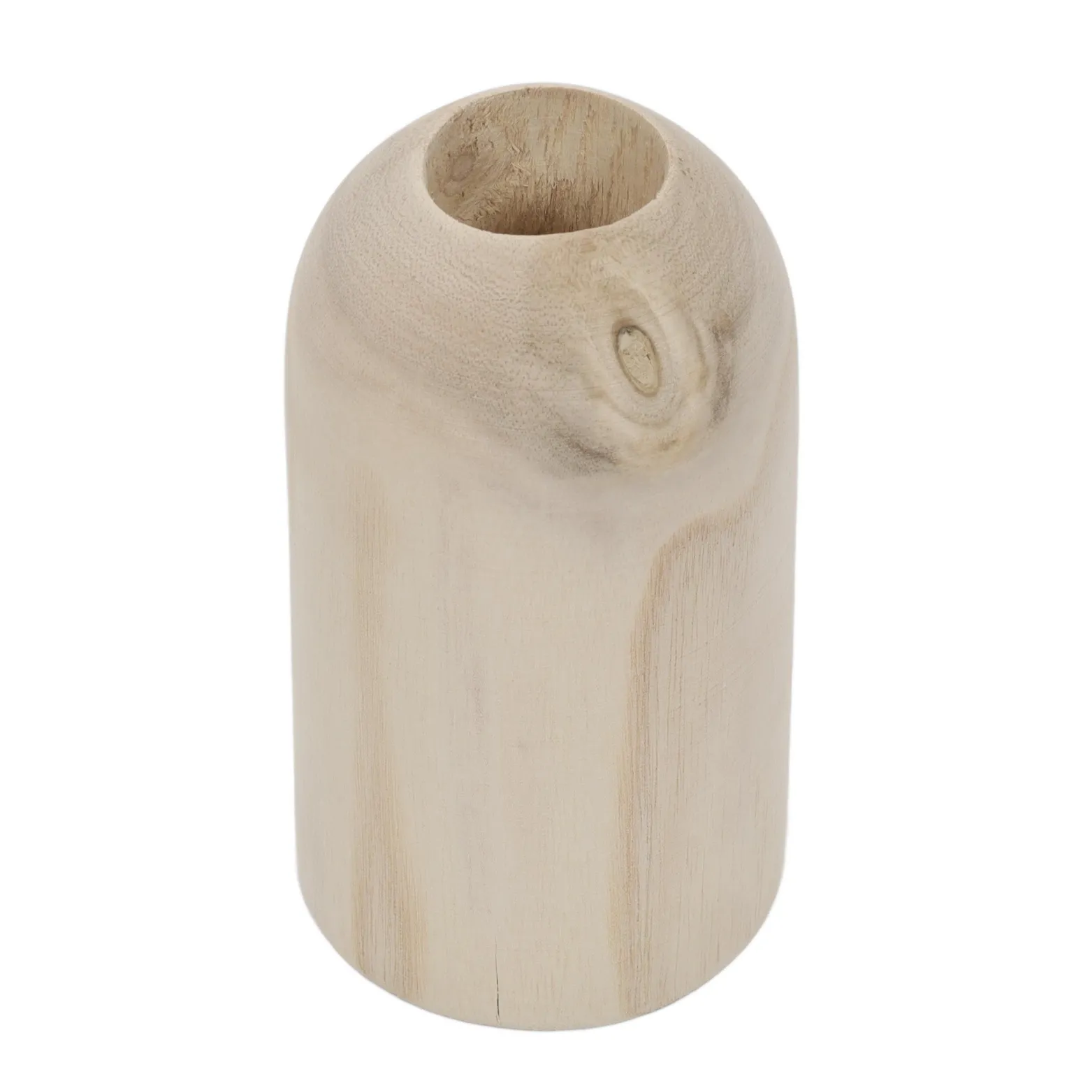 Dekoracja, wazon drewniany Pure