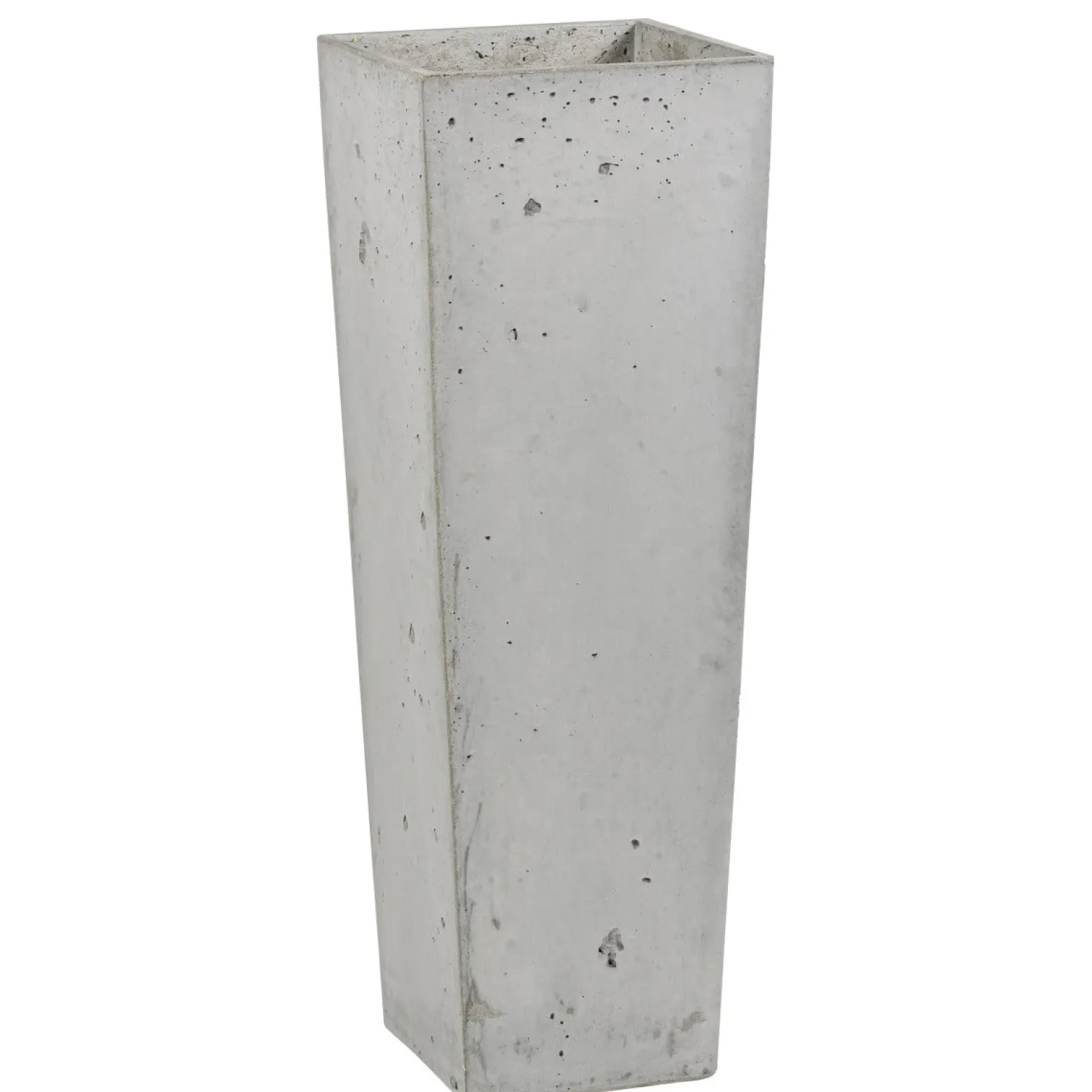 Donica Betonowa Zewnętrzna Zadora CONE L 32x32x93 szary naturalny