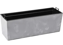 Donica Bouquet szary beton 56xh19 cm