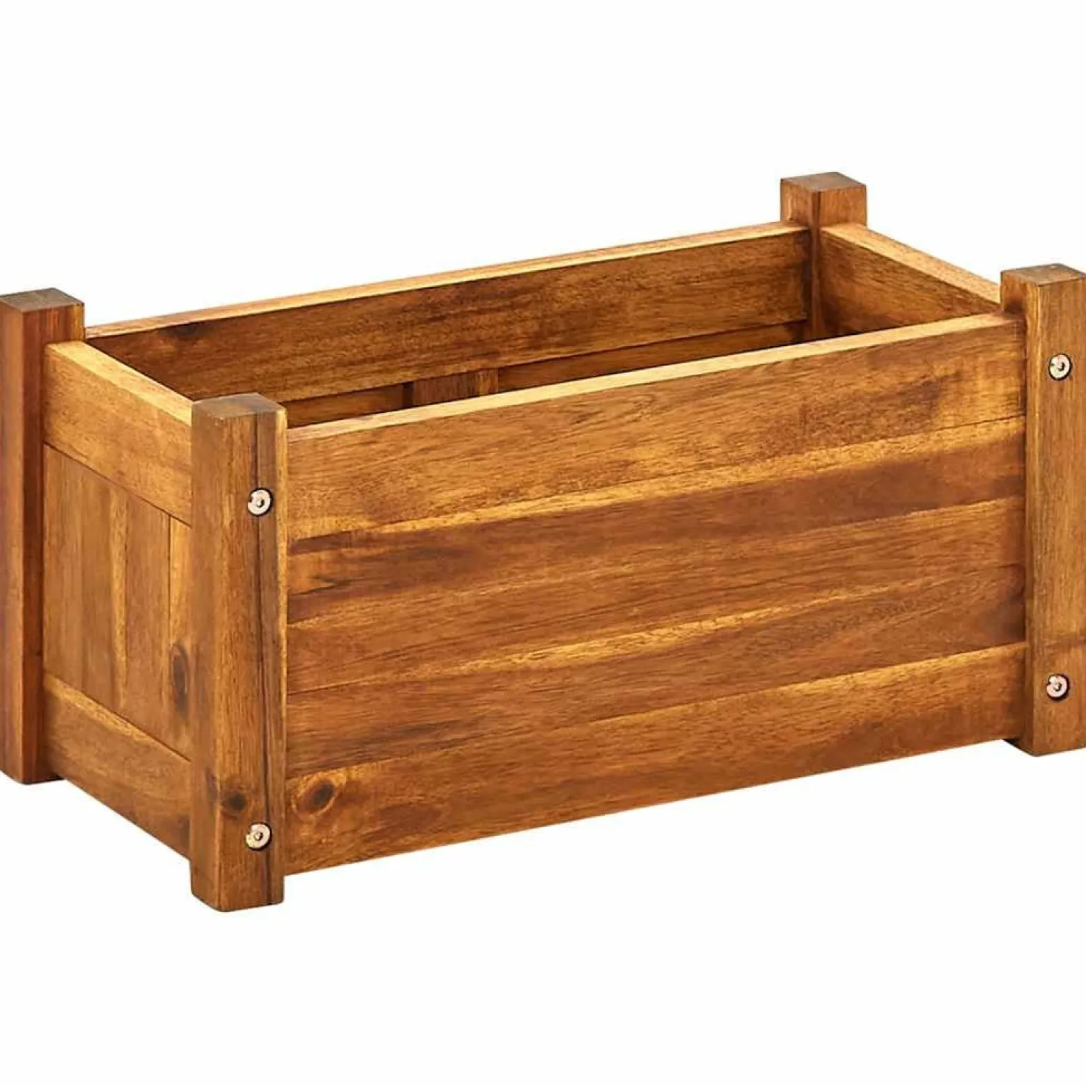 Donica Brąz 50 x 25 x 25 cm Drewno vidaXL