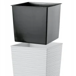 Doniczka Donica z Wkładem Na Kwiaty 47 cm Kolory