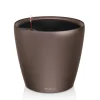Doniczka Lechuza Do Domu Na Taras CLASSICO LS 35/33 espresso metalik