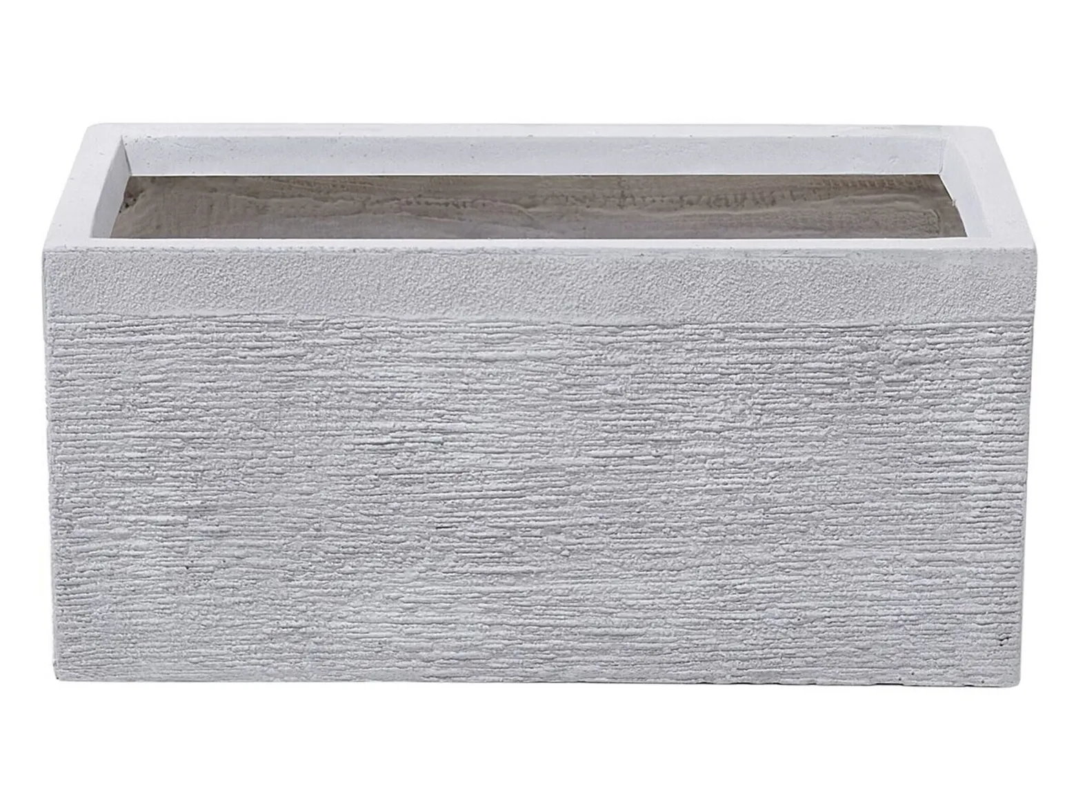 Doniczka ogrodowa 50 x 24 cm biała