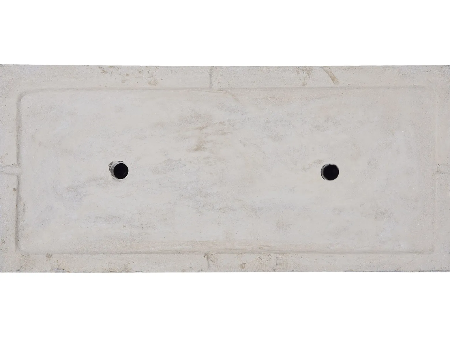 Doniczka ogrodowa 50 x 24 cm biała