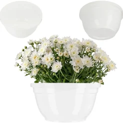 Doniczka Osłonka Donica Na Kwiaty 26cm Kolor Misa