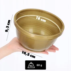 Doniczka Osłonka Donica Na Kwiaty 18cm Kolory Misa