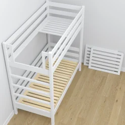 Drewniane łóżko piętrowe N03