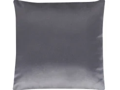 Dwie poduszki ozdobne 45x45 welurowe szare