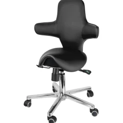 Ergonomiczny hoker regulowany SELLA 4 czarny