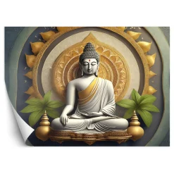 Feeby Fototapeta Posąg Buddy Zen