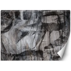 Feeby Fototapeta, Brązowe skały 3D 150x105