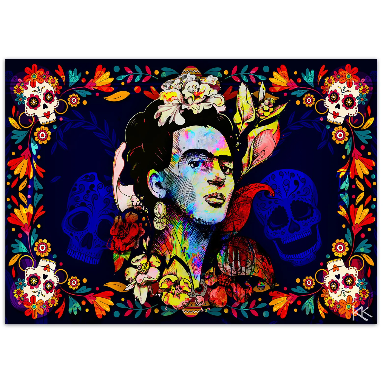 Feeby Fototapeta, Los Muertos Frida Kahlo 150x105