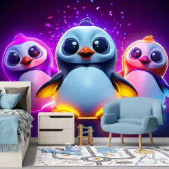 Feeby Fototapeta, Nenonowe pingwiny 150x105