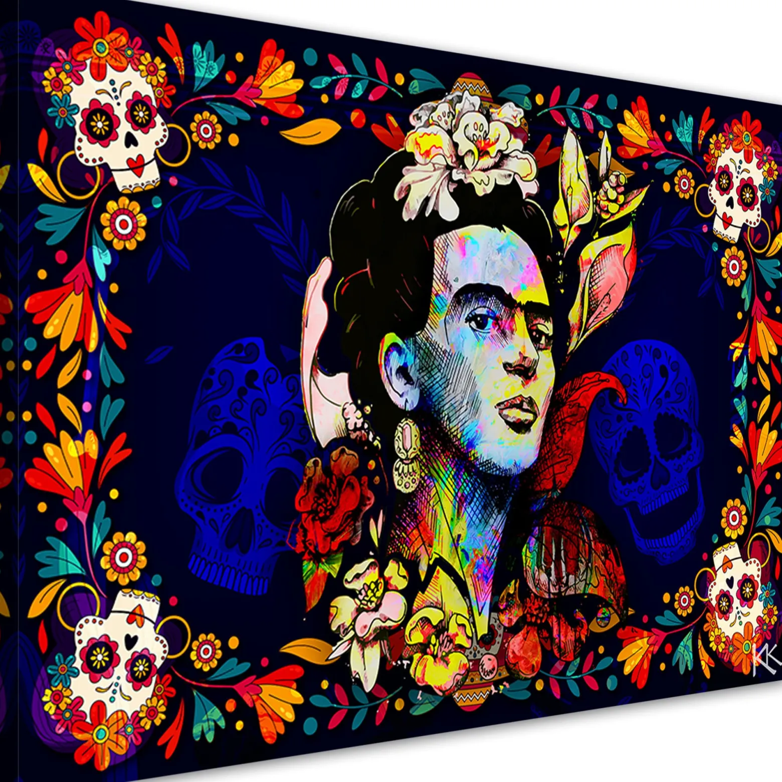 Feeby Obraz, Los Muertos Frida Kahlo 60x40