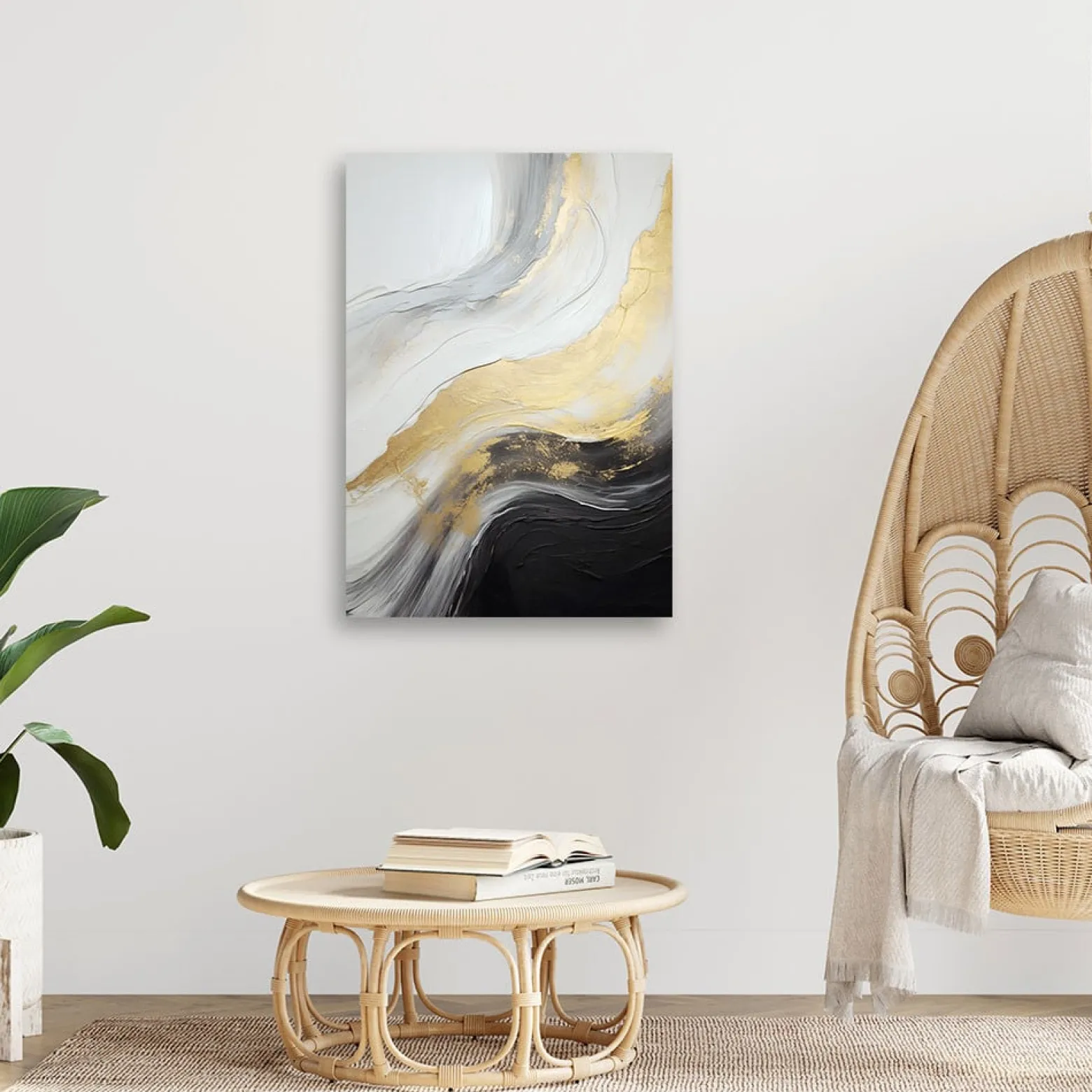 Feeby Obraz na płótnie, Abstrakcyjny marmur 40x60